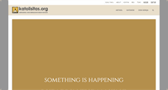 Desktop Screenshot of katolisitas.org